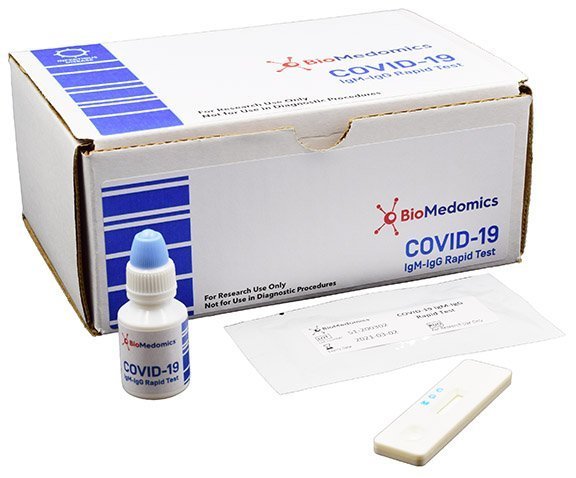 BioMedomics test kit for COVID-19