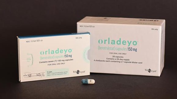 BioCryst drug Orladyo