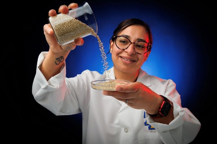 Sharma and quinoa