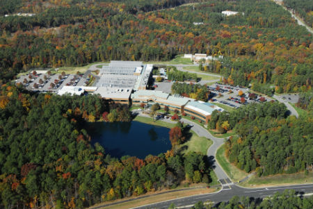 BASF RTP main campus aerial view