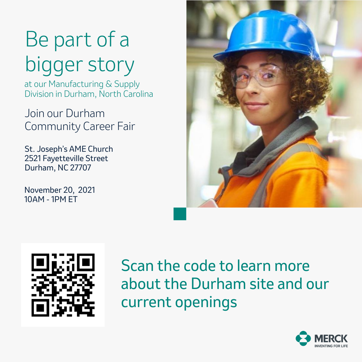 November Durham job fair