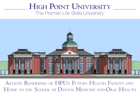 HPU health facility rendering.