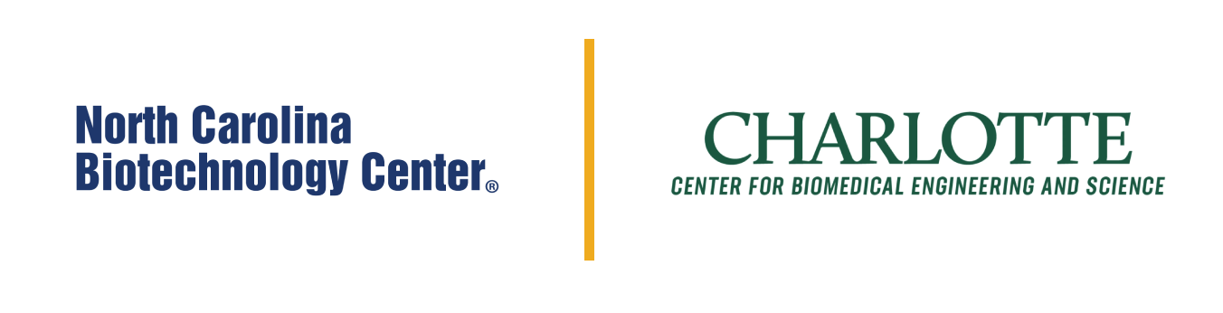 NCBiotech and UNC Charlotte logos