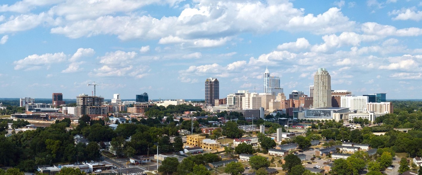 Raleigh North Carolina skyline