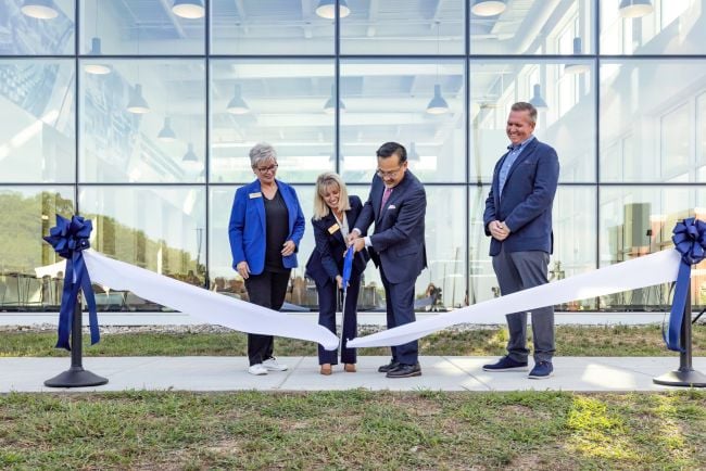 SPCC ribbon cutting
