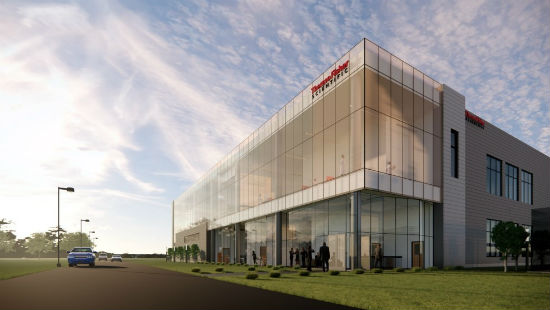Rendering of Thermo Fisher Scientific Greenville plant expansio
